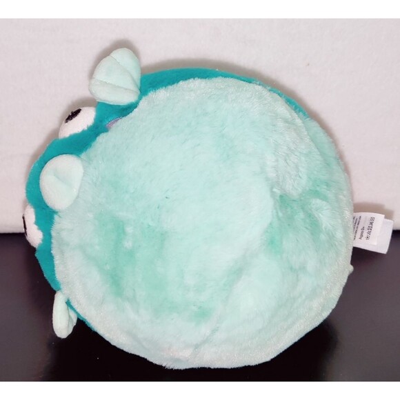 Squishable Blue Puffer Fish Plush Stuffed Animal Soft Snugglemi Snackers 7" - Picture 6 of 10